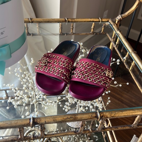 Chanel logo chain slide size 37 - Picture 1 of 6